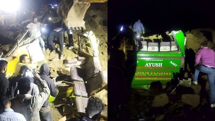 15 dead as landslide buries bus in Himachal Pradesh’s Bilaspur