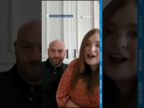 Newlyweds stranded in Jamaica as Hurricane Melissa strengthens to Category 5