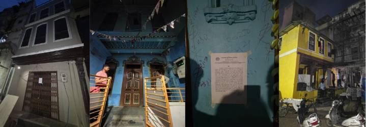 Three Heritage Houses in Khadia Sealed for Illegal Commercial Use