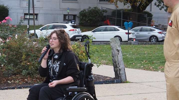 Exeter High senior speaks out against federal special education cuts