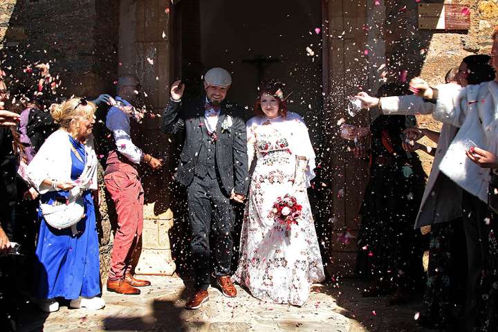 ¡Vivan los novios!