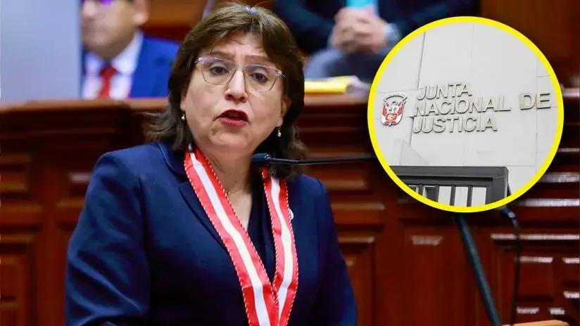 Delia Espinoza dice que la JNJ actúa "de manera parcializada" al no reponerla como fiscal de la Nación: "Espero que se cumpla mañana"