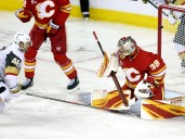 Three takeaways as Flames squander another lead in loss to Knights