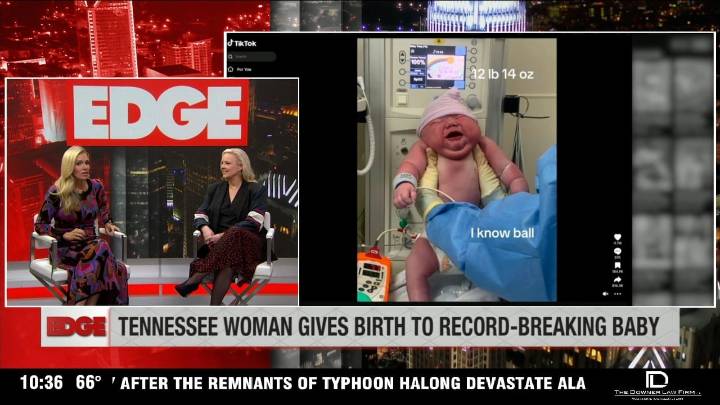 The Edge: Mom gives birth to record