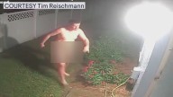 Naked man wielding ax jailed after attempted Florida home break