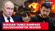 Russian tanks smash Ukrainian defenses, obliterate AFU positions