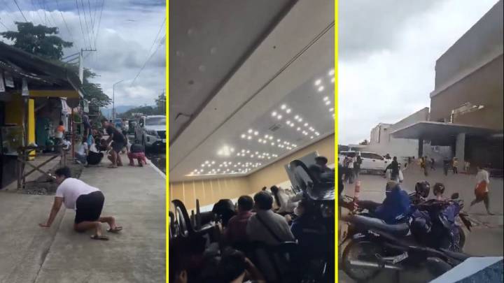 Estudiantes aterrados y personas en el suelo: Videos muestran el caos tras fuerte terremoto en Filipinas