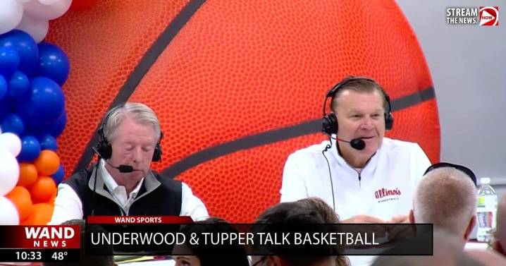 Underwood makes a stop in Decatur to talk season with Mark Tupper