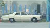 IAF Chief, AP Singh Rides In 1967 Ford Saloon On 93rd IAF Day