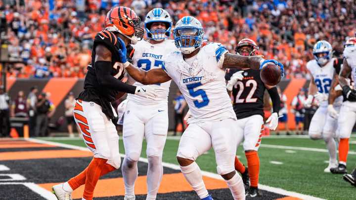 Detroit Lions RB David Montgomery stars in emotional Cincy return