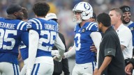 Colts' Spencer Shrader sustains potentially serious knee injury