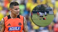 James Rodríguez se pronunció sobre el patadón de Jefferson Lerma
