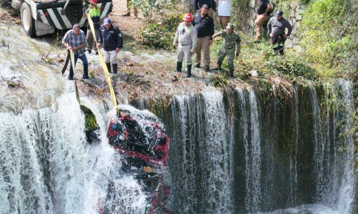 Marina intensifica búsqueda en presas y ríos de Puebla tras devastadora tormenta “Jerry”