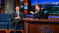 Jimmy Kimmel and Stephen Colbert Swap Woes on One Another's Shows