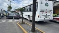 Se registra choque múltiple sobre Norte 2 en Orizaba; a la altura de la clínica del IMSS