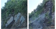 VIDEO: Se desgaja cerro en San Bartolo Tutotepec, Hidalgo; comunidades permanecen incomunicadas
