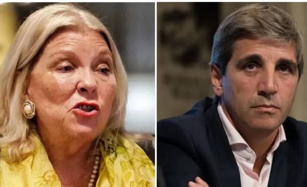Carrió aseguró que Caputo "es un ministro caído" y "no tiene autoridad"