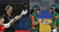 New Zealand Women 38/2 in 10.5 Overs | Bangladesh vs New Zealand Live Score, Women's World Cup 2025: New Zealand women opt to bat against Bangladesh  - The Times of India