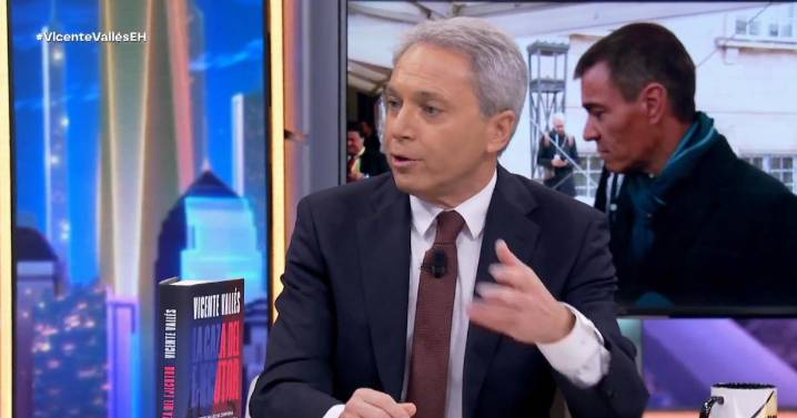 Vicente Vallés se pronuncia sobre el futuro de Sánchez: «En contra de lo que cree la mayoría, creo que está en un buen momento»