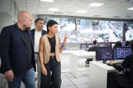 Mayra visitó el CEQ y supervisó un operativo de seguridad