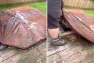 Couple Buy Home With Hot Tub Untouched Since the 1970s—Decide To Open It %%page%% %%sep%% %%sitename%% Couple buy home with hot tub untouched since the 1970s