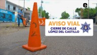 Hermosillo: cierran calle López del Castillo por mantenimiento