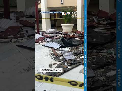 Montego Bay hotel severely damaged in Hurricane Melissa