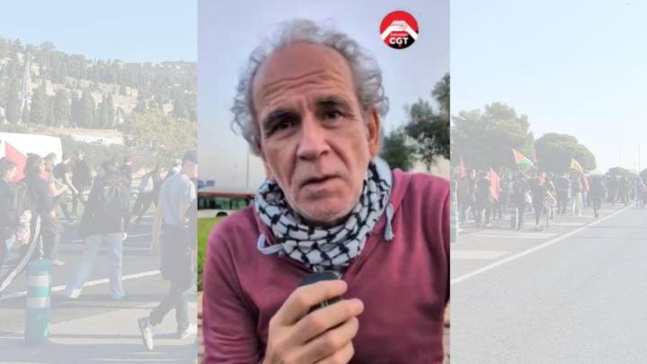 Willy Toledo se suma a la huelga general en Barcelona: “Tenemos cortados todos los accesos a la zona franca del Port”