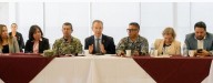 Trata temas hídricos Héctor Gutiérrez con autoridades federales