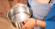 Clean tarnish from stainless steels pans in seconds with 35p kitchen staple