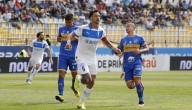 Zampedri comandó con un triplete la cómoda goleada de la UC sobre Everton