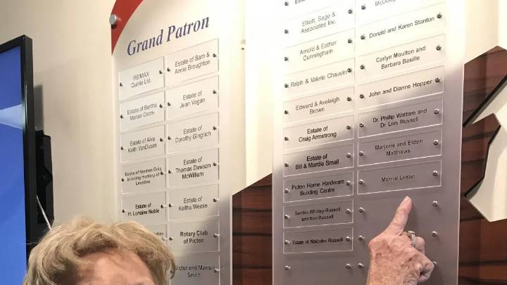 $100,000 legacy gift to PECMHF