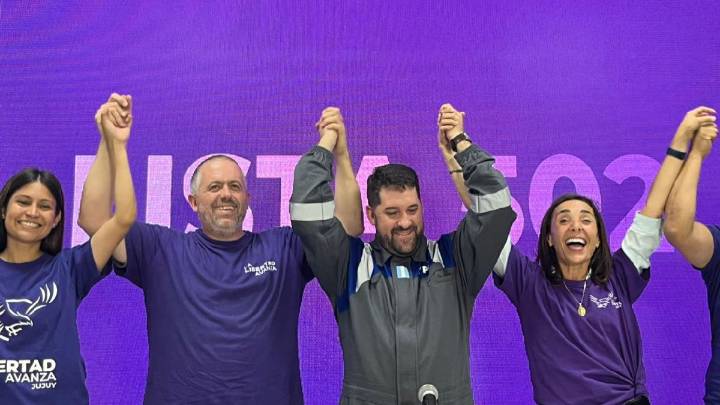 Triunfo de la Alianza La Libertad Avanza en Jujuy: "Vamos a defender las ideas de la libertad"