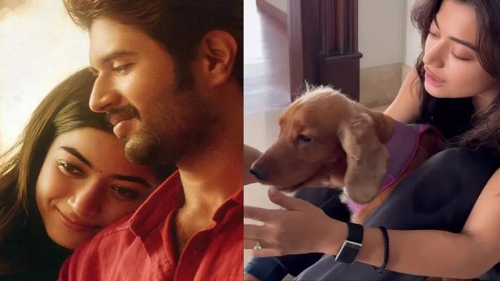 Rashmika Mandanna subtly flaunts her ring after getting engaged to Vijay Devarakonda, W...
