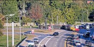 I-264 on-ramp from Newburg Rd. closed due to rolled semi