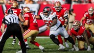 Vita Vea Split Double-Teams with Disruptive Presence Against San Francisco