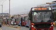 Transporte público opera aproximadamente al 97% en Lima y Callao tras paro, afirma la ATU
