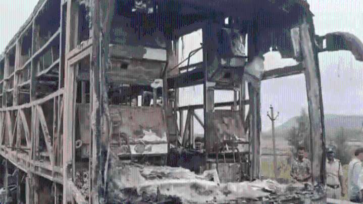 Kurnool bus fire tragedy: At least 20 killed in Hyderabad