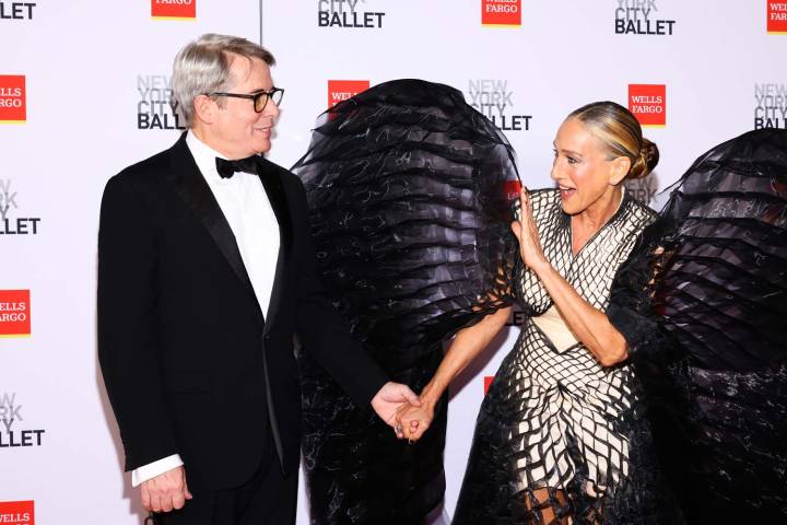 SJP Looks Dramatic at the New York City Ballet Gala