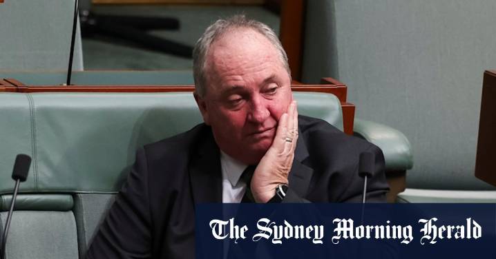 Barnaby Joyce denies allegation he shouted at Nationals staffer