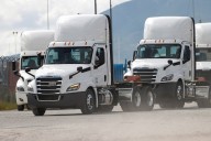 Trump says 25% large truck tariff will start on Nov. 1