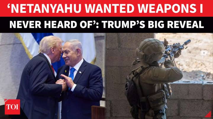 Trump Spills The Beans On Netanyahu’s Weapons Demand During Gaza War: ‘You Used Them Well’