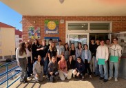 Alumnos del IES José Hierro de San Vicente, de intercambio con estudiantes franceses