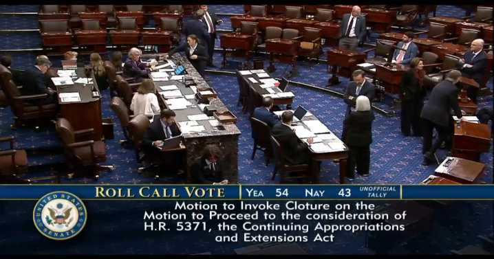 Government funding vote fails again in Senate as hopes fade for quick end to shutdown
