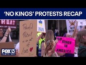 'No Kings' protests across Tampa
