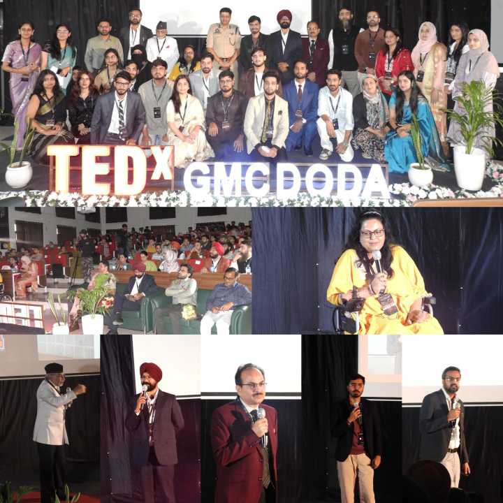 GMC Doda Organises TEDx Event- “One Stage, Infinite Possibilities – Witness The Art of Possibility”
