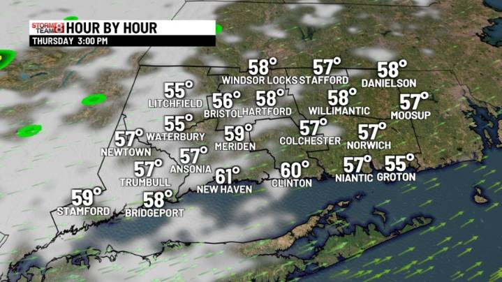 Cooling down and staying dry over the next several days