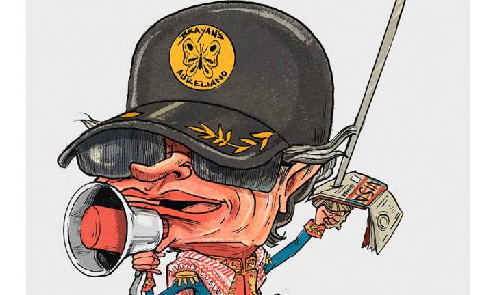Caricatura De Leo Parra :Visa para un sueño