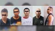 Capturan a cinco hombres con órdenes de aprehensión por homicidio y narcomenudeo en operativos en Apodaca