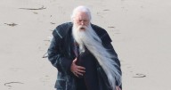 Harry Potter series filming in the South West as Dumbledore spotted on beach